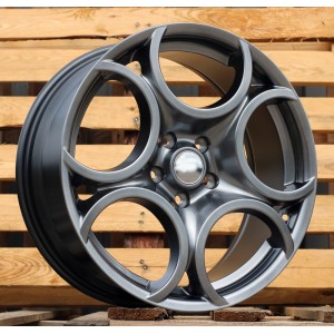 R17x7.5  5X110  ET  41  65.1  L1432  Hyper Black (HB)  For ALFA  (P1+Z6)