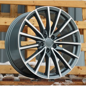 R17x7.5  5X112  ET  42  66.5  B5246  Grey Polished (MG)  For AUD  (Z7)