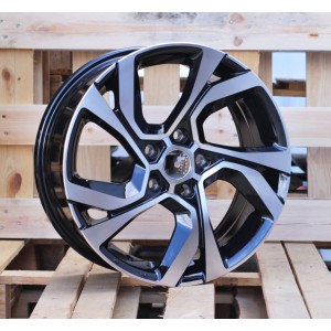 R17x7.5  5X114.3  ET  40  66.1  D5229  (7522912)  Black Polished (MB)  For RENAU  (P)