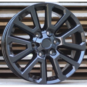 R17x7.5  6X139.7  ET  25  106.1  B1072  (H843F)  Black Half Matt (BLHM)  For TOYOT  (Z6)  (HYBRID FORGED)