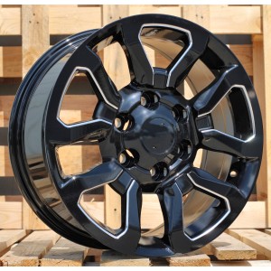 R17x7.5  6X139.7  ET  30  106.1  B1623  (IN1103)  Black (BL)  For TOYOT  (P2)