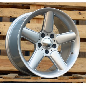 R17x8.5  5X120  ET  15  74.1  7961F  (A5025)  Silver Shining (SS)  For BMW  (P)  (AC SCHNITZER Style)
