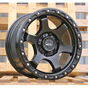 R17x8.5  6X139.7  ET  10  106.1  3S240  Black Half Matt (BLHM)  For 4X4  (D2)  (HYBRID FORGED)