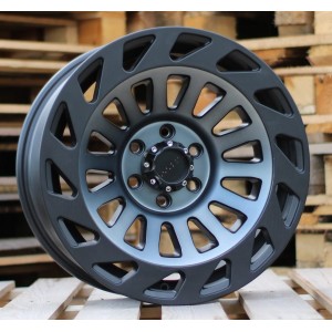 R17x9  6X120  ET  20  66.9  H1006  Black Matt (BM)  For 4X4  (P1)