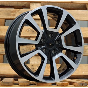 R18x7  5X114.3  ET  40  73.1  L1485  Black Polished (MB)  For RACIN  (Z5)