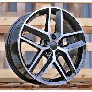 R18x7.5  5X112  ET  51  57.1  B1426  Black Polished (MB)  For SEAT  (Z2)