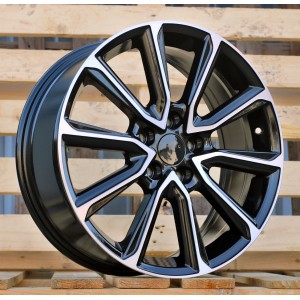R18x7.5  5X114.3  ET  35  60.1  B5344  Black Polished (MB)  For LEX  (R)