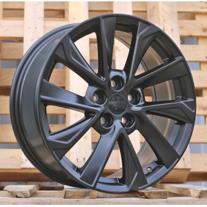 R18x7.5  5X114.3  ET  40  60.1  B5463  Black Half Matt (BLHM)  For TOYOT  (P)