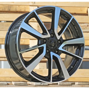 R18x7.5  5X114.3  ET  40  66.1  BY131  Black Polished (MB)  For NISS  (Z3)