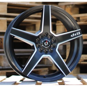 R18x8  10X105/114  ET  35  67.1  A5274  Black Polished Half Matt (MBHM)  For RACIN  (K7)  ((AKC 85 Eur))
