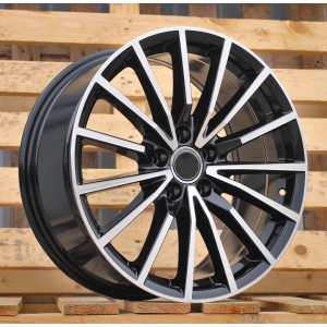R18x8  5X112  ET  31  66.5  B5246  Black Polished (MB)  For AUD  (K4)