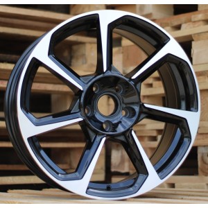 R18x8  5X112  ET  34  57.1  B5213  (A7052)  Black Polished (MB)  For AUD  (P)