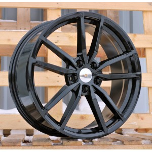 R18x8  5X112  ET  45  57.1  BK864  Black (BL)  For VW  (Z7+P)