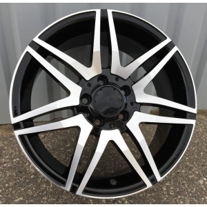 R18x8  5X112  ET  45  66.6  BY274  Black Polished (MB)  For MER  (Z2)  ((max 880kg))