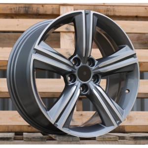 R18x8  5X114.3  ET  50  64.1  FBX361  Grey Polished (MG)  For HOND  (P2)  (HYBRID FORGED)