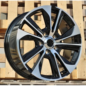 R18x8  5X150  ET  45  110.1  B1611  (FBX078)  Black Polished (MB)  For TOYOT  (K7)  (HYBRID FORGED)