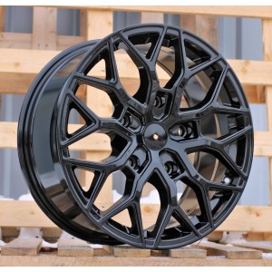 R18x8  5X160  ET  50  65.1  I0319  (IN-LD1)  Black (BL)  For RACIN  (Z5+M+P2)  (HYBRID FORGED Vossen Style (max 1100kg))