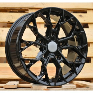 R18x8  5X160  ET  50  65.1  X348  Gloss Black (GB)  For FORD  (P2)  (HYBRID FORGED 1050KG)