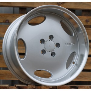 R18x9.5  5X112  ET  35  66.6  B1563  (IN8250)  Silver+Polished Lip (SP)  For MER  (Z7)  (MONOBLOCK Style Rear+Front)