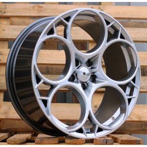 R19x10  5X110  ET  41  65.1  I5660  Hyper Black (HB)  For ALFA  (P1)  ((ET31) Front+Rear)