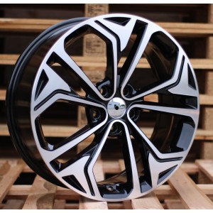 R19x7.5  5X114.3  ET  50  67.1  B5519  Black Polished (MB)  For HYUND  (P)