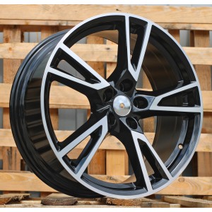 R19x8  5X112  ET  39  66.5  A043  Black Polished (MB)  For AUD  (P2)  ((AKC 110 Eur))