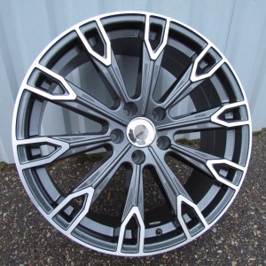 R19x8.5  5X112  ET  25  66.5  H1069  Grey Polished (MG)  For AUD  (K4)  (Dark)