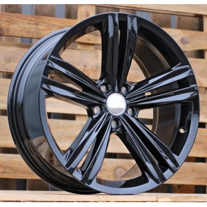 R19x8.5  5X112  ET  38  57.1  X006  Black (BL)  For VW  (P1+K4)