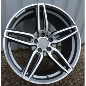 R19x9.5  5X112  ET  43  66.6  XE225  Grey Polished (MG)  For MER  (N2)  ((AKC 90 Eur))