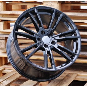 R19x9.5  5X120  ET  38  72.6  A7065  (BY1356)  Black (BL)  For BMW  (Z2)  (Rear+Front)