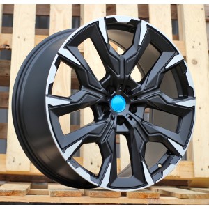 R20x10  5X112  ET  46  66.6  3S1349  Black Polished Half Matt (MBHM)  For BMW  (M)  (HYBRID FORGED New 5 Series VIII / i5 (G60/G
