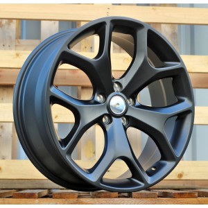 R20x8  5X115  ET  40  71.5  XE256  Black Half Matt (BLHM)  For DODGE  (P1)
