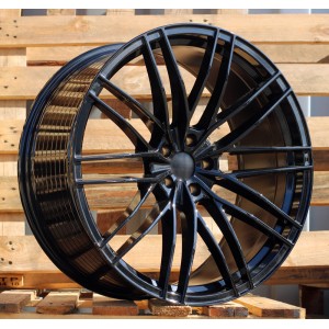 R22x10  5X112  ET  21  66.5  F1995  (BYF1995)  Black (BL)  For AUD  (Z1)  (ABT Style HYBRID FORGED)