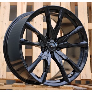 R22x9.5  5X112  ET  32  66.6  FE221  Black (BL)  For BMW  (Z5)  (New X7 Rear+Front)