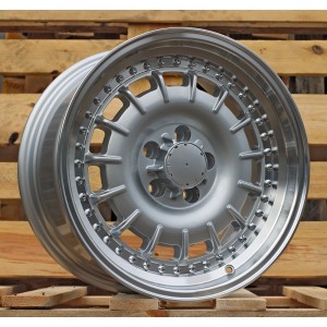 R17x9  5X112  ET  30  66.6  B1855  Silver+Polished Lip (SP)  For MER  (Z6+Z1)  (Rear+Front)