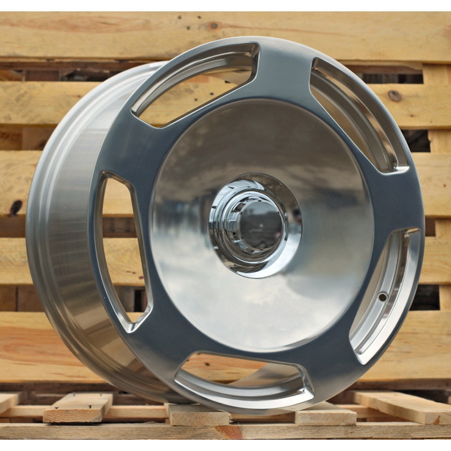 R18x8  5X112  ET  35  66.6  FBX052  Full Polished (FPL)  For MER  (P2)  (HYBRID FORGED)