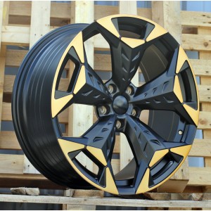 R18x8  5X112  ET  38  57.1  YF5717  Black Polished Half Matt Cooper (MBHMC)  For CUPRA  (P1)  (HYBRID FORGED)