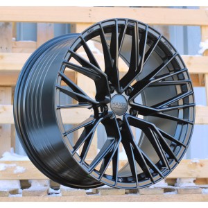 R18x8  5X114.3  ET  35  73.1  HX024F  (F829)  Black Half Matt (BLHM)  For HAXER  (M)  (HYBRID FORGED New Model)
