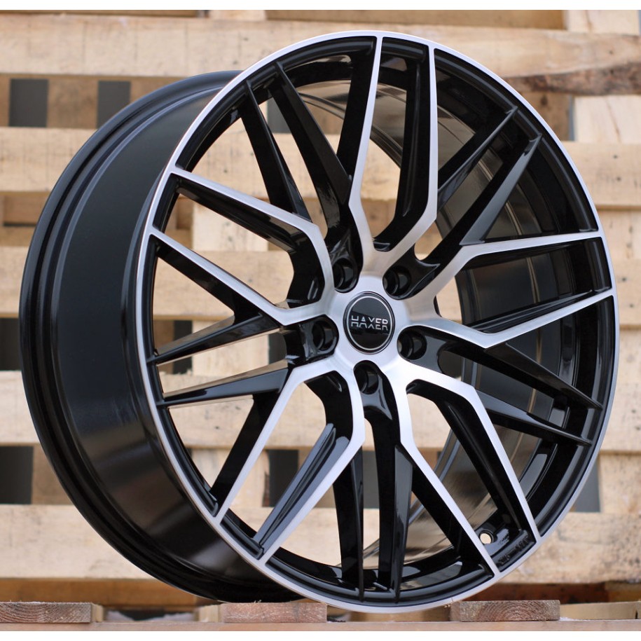 R19x8.5  5X108  ET  40  67.1  HX035  (B5902)  Black Polished (MB)  For HAXER  (Z7)