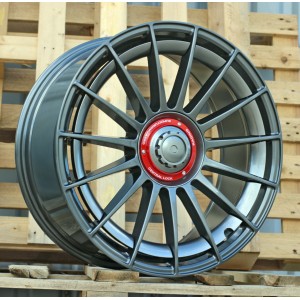 R19x8.5  5X112  ET  35  66.5  FBX298  Gun Metal (GM)  For RACIN  (Z7+Z5)  (HYBRID FORGED Style OZ)