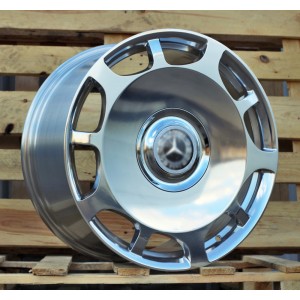 R19x8.5  5X112  ET  35  66.5  FBX007-9-X  Full Polished (FPL)  For MER  (K7)  (HYBRID FORGED)