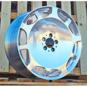 R19x8.5  5X112  ET  35  66.6  FBX007  Full Polished (FPL)  For MER  (Z5+K4+K7)  (HYBRID FORGED Rear+Front)