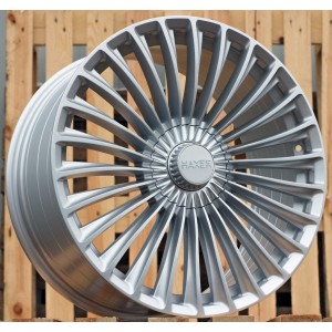 R19x8.5  5X112  ET  35  66.6  HX09F  Silver Shining (SS)  For HAXER  (K4)  (HYBRID FORGED (For car Mercedes Benz))