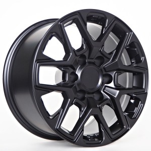 Ratlankis OF18 (4x4) 9X17 6X139,7 ET0 106,1 Matt Black