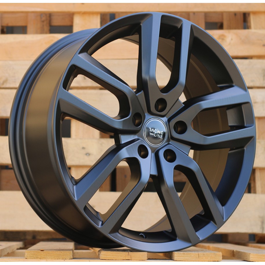 R18x7.5  5X114.3  ET  45  73.1  B5883  Black Half Matt (BLHM)  For RACIN  (K4)