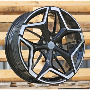 R19x7.5  5X108  ET  50  63.4  IN3635F  Black Polished (MB)  For FORD  (K7)  (HYBRID FORGED (Kuga, Puma))
