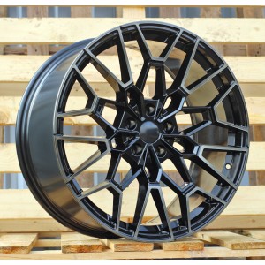 R19x8.5  5X120  ET  33  72.6  I0384  (YF0384)  Black+Tinted Face (BLTF)  For BMW  (Z5)  (HYBRID FORGED Rear+Front)