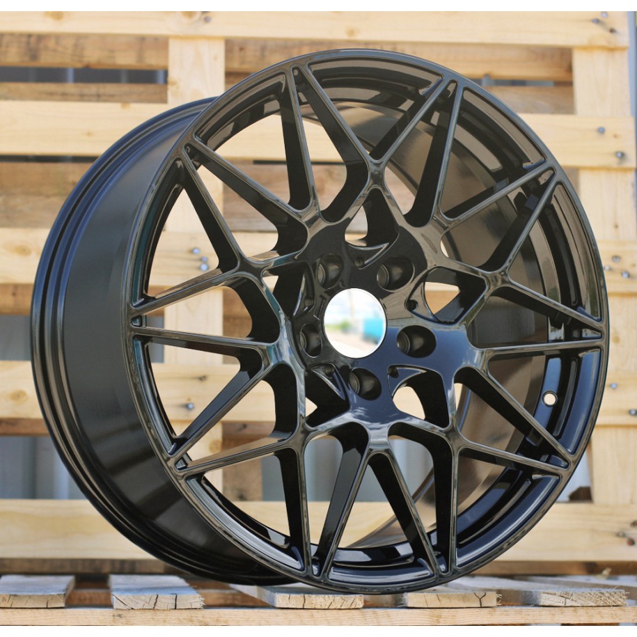 R19x9.5  5X120  ET  40  72.6  B5167  (XF023)  Black (BL)  For BMW  (K4)  (HYBRID FORGED Rear+Front)