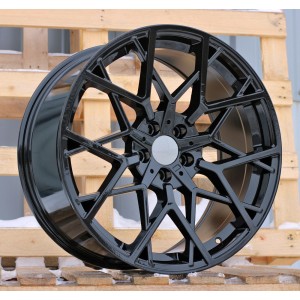 R19x9.5  5X120  ET  40  72.6  B1383  Black (BL)  For BMW  (P+Z2+Z3)  (Rear+Front)