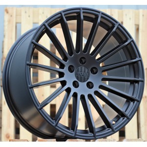 R20x9.5  5X120  ET  38  74.1  A1227  (HX010)  Black Matt (BM)  For HAXER  (P)  (Rear+Front (NEW CAP))